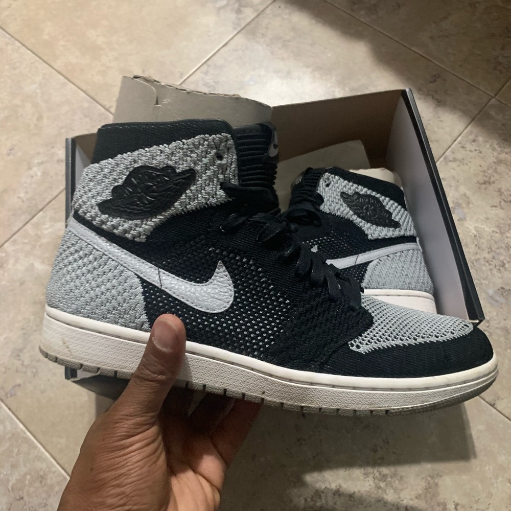 Jordan 1 “Wolf Grey” FlyKnit